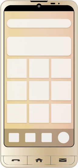 シンプルスマホ6 model photo